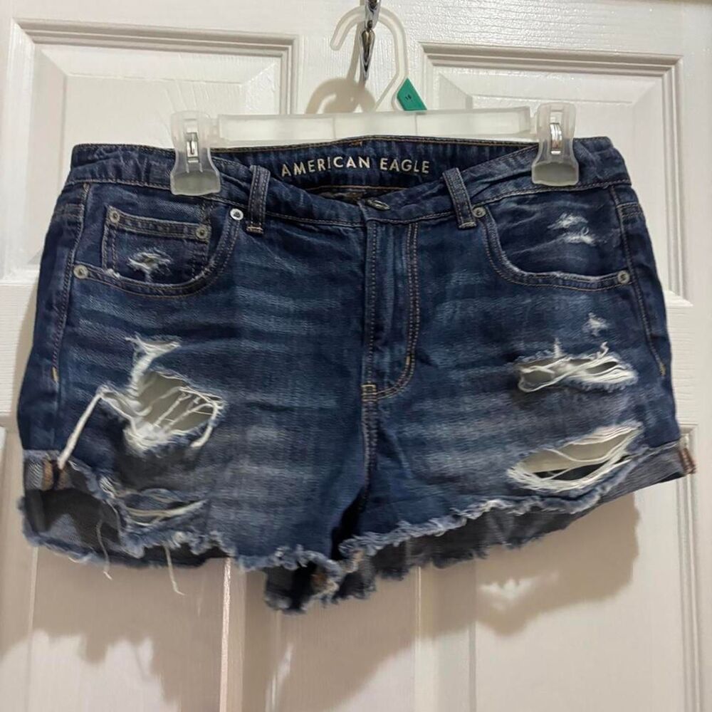 American-eagle Women's Blue and Navy Shorts